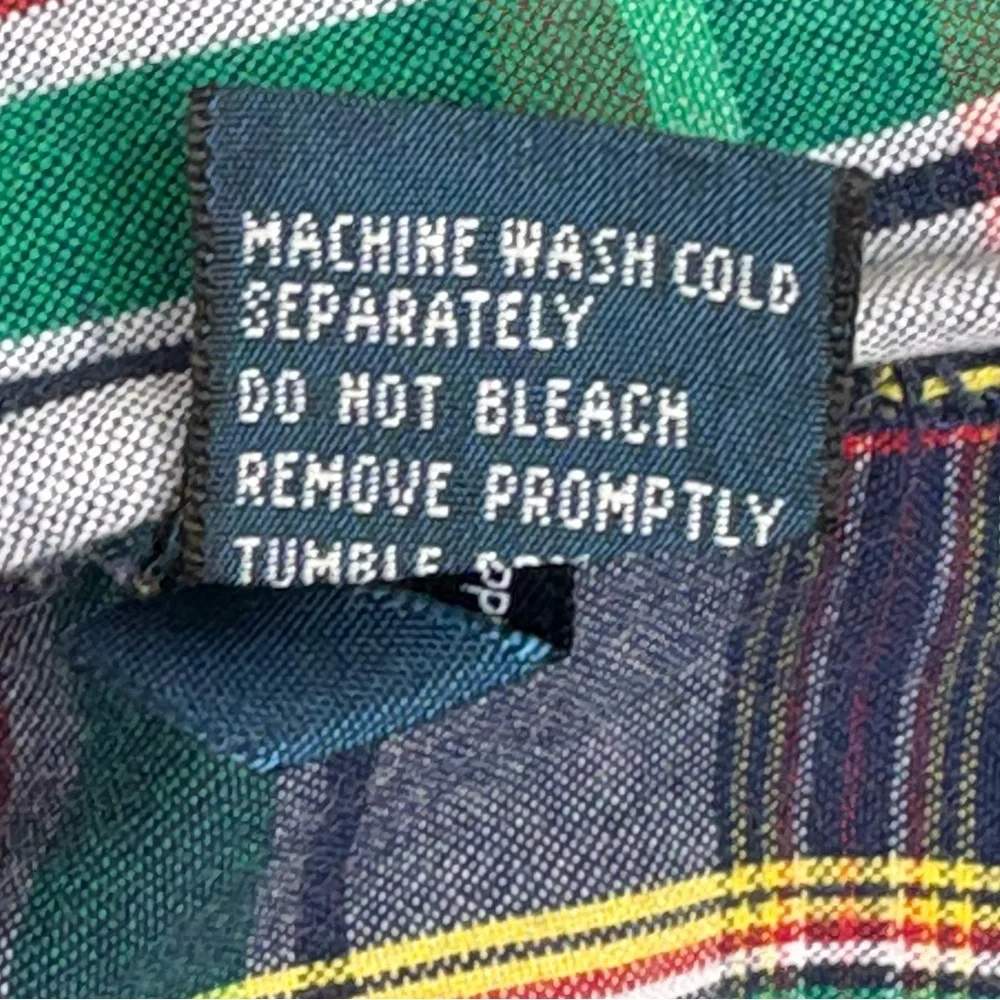 Men's Polo Ralph Lauren Tyler‎ 100% Cotton Multicolored Plaid Shorts 38